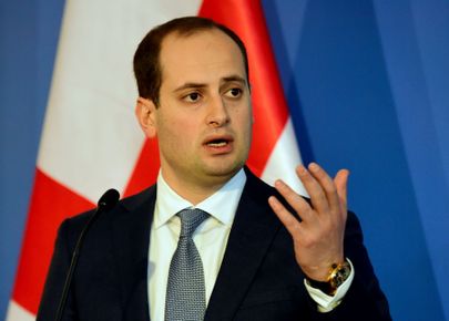Gruusia välisminister Mihheil Džanelidze Foto: ATTILA KISBENEDEK/AFP/Scanpix