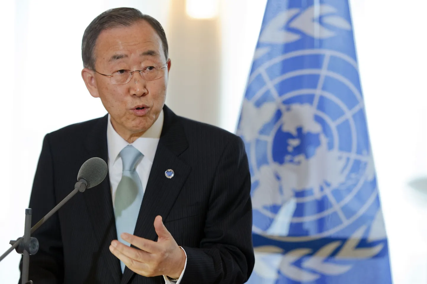 ÜRO peasekretär Ban Ki-moon.