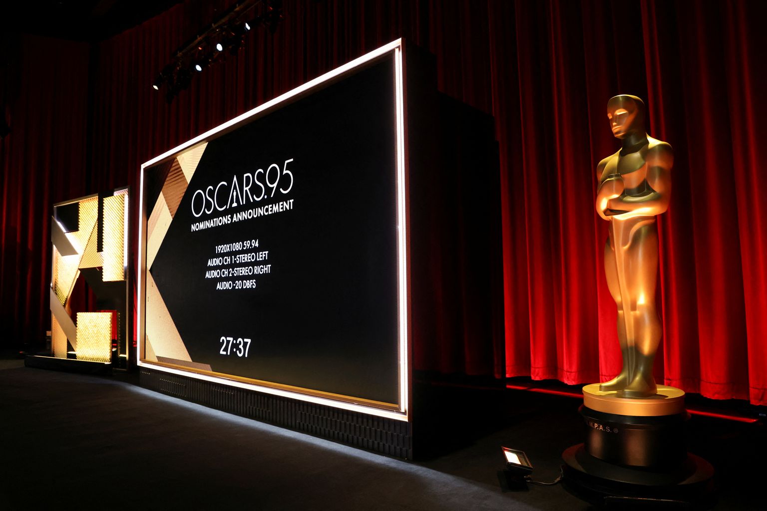 Церемония оглашения номинантов на премию "Оскар" 24 января 2023.