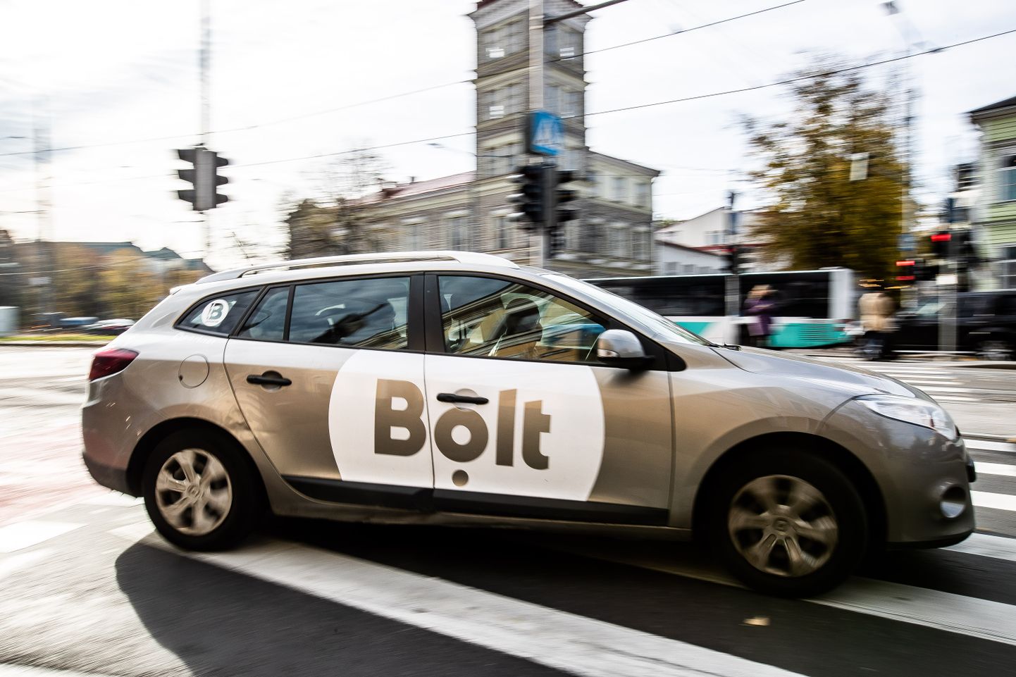 "Bolt" taksometrs Tallinā.