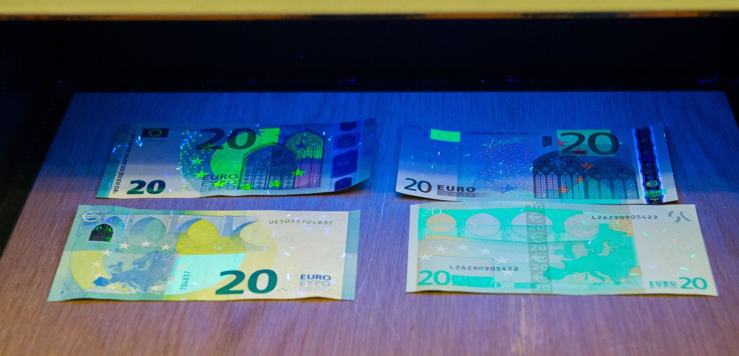 Uus ja vana 20 eurone.