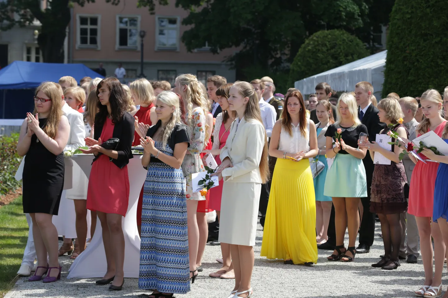 lõpetajad Roosiaias