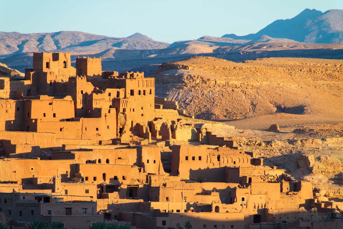 Ait Benhaddou kasbah Marokos