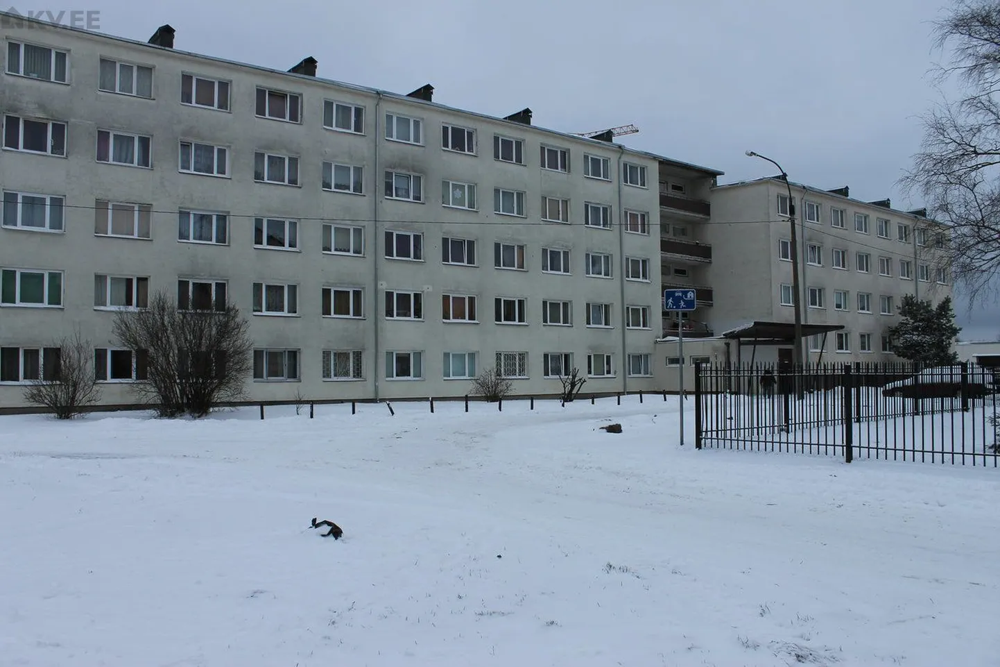 Kortermaja Lasnamäel.