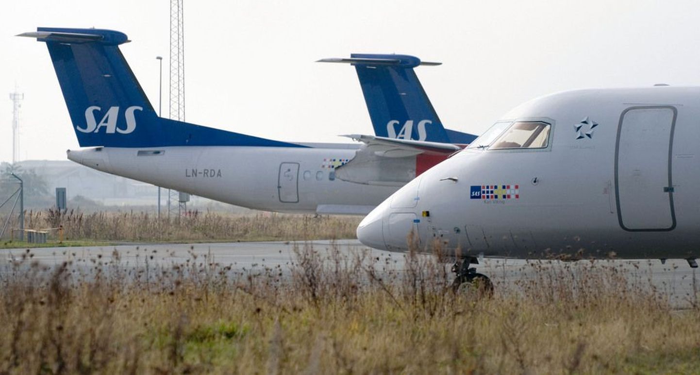 Skandinaavia lennufirmale SAS kuuluvad lennukid