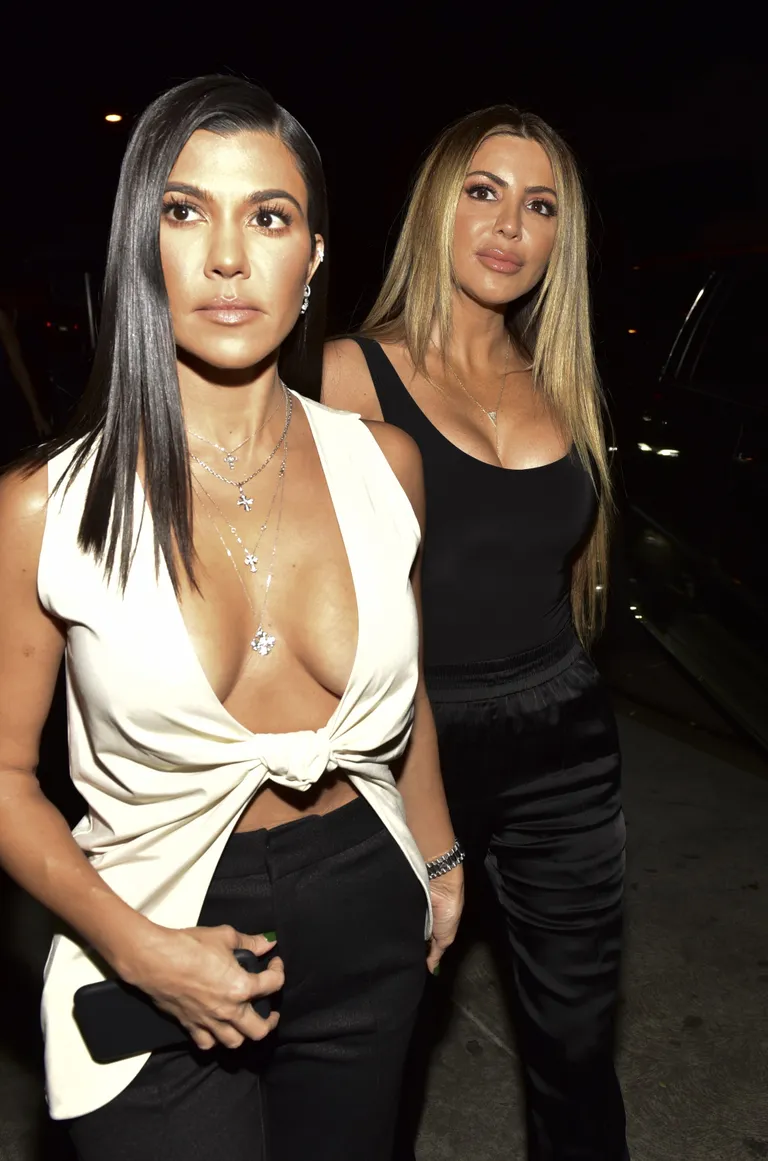 Kourtney Kardashian (vasakul) ja sõbranna Larsa Pippen 2018. aastal.