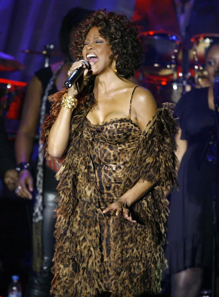 Whitney Houston suri 2012. aastal.