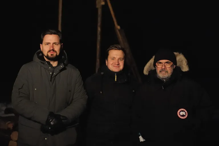 "Zeme, kas dzied" filmēšana