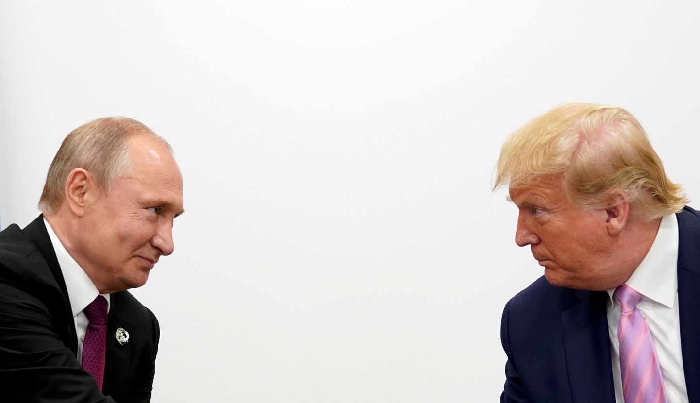 USA president Donald Trump ja Venemaa president Vladimir Putin.