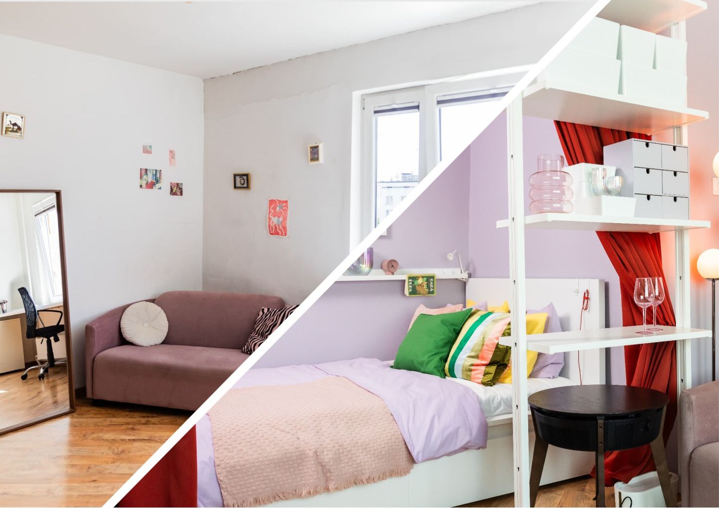 ФОТО ДО И ПОСЛЕ Как недорого и со вкусом обустроить однокомнатную квартиру