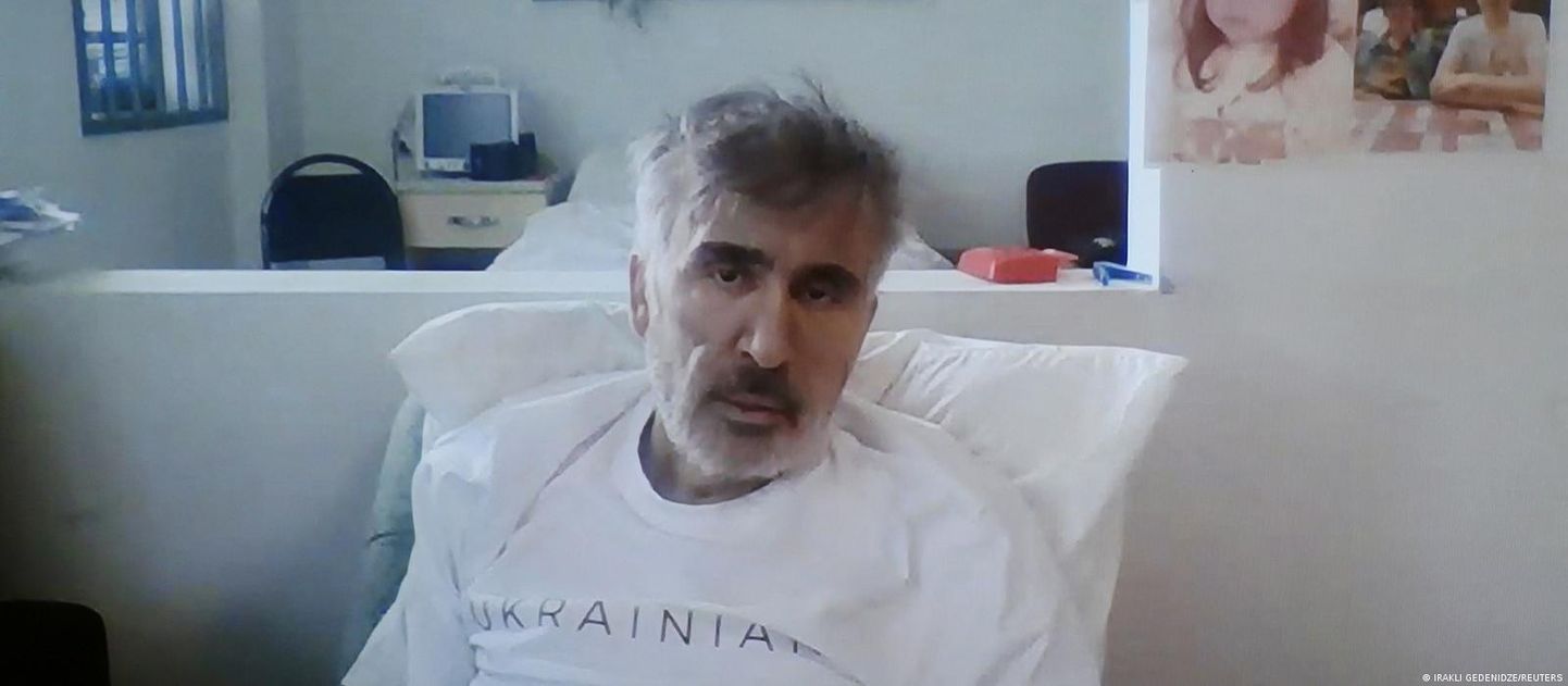 Михаил Саакашвили в больнице