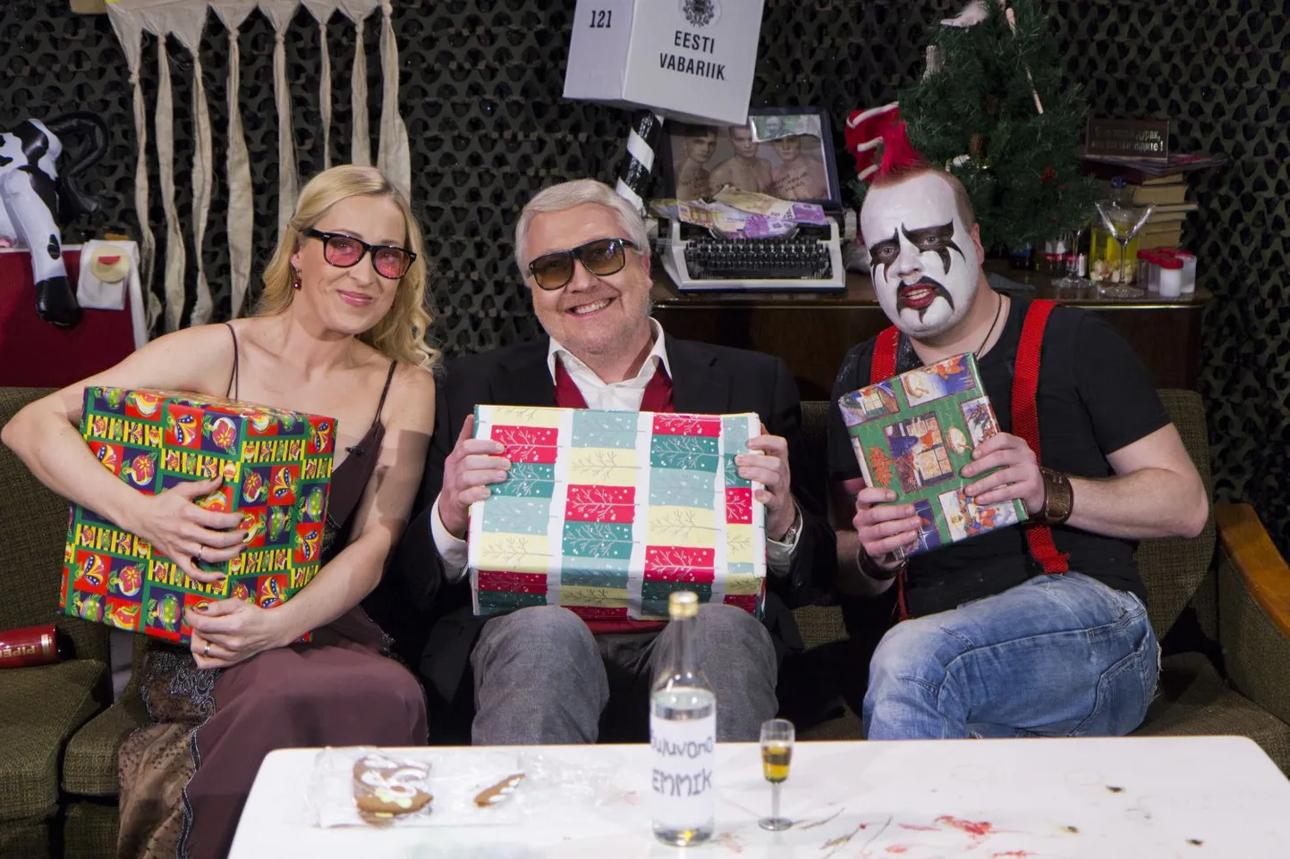 Kanal 12 krõbesaade «Punkri jõulueri»