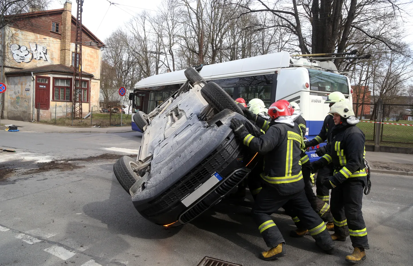 Autoavārija Āgenskalnā