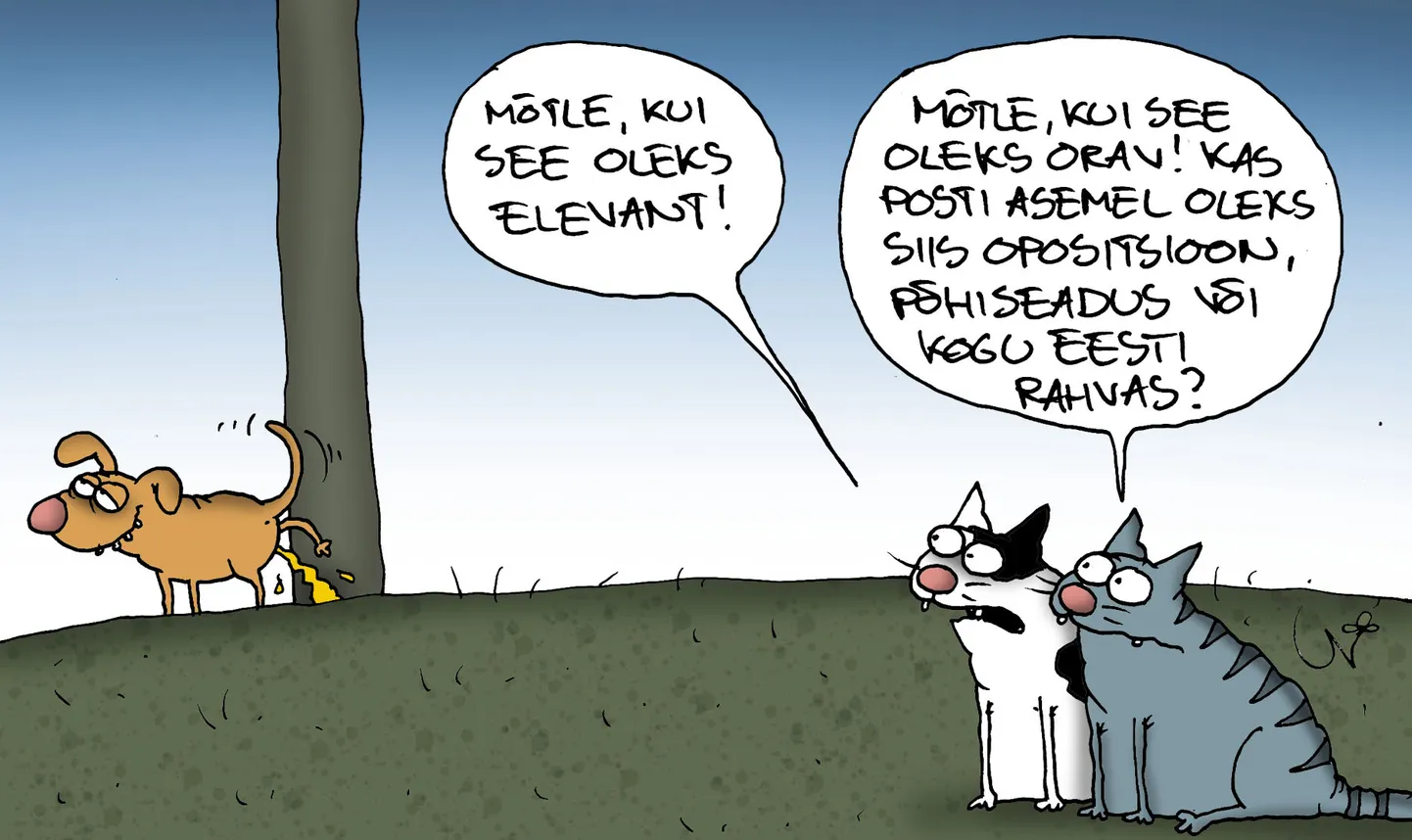 Päeva karikatuur.