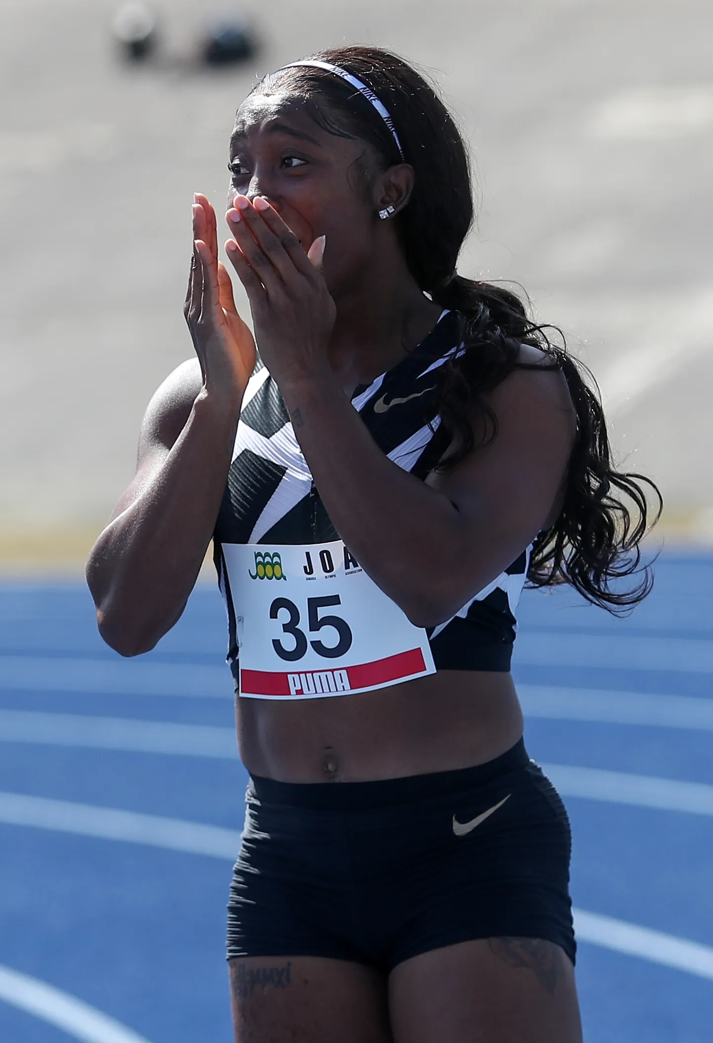 Shelly-Ann Fraser-Pryce.