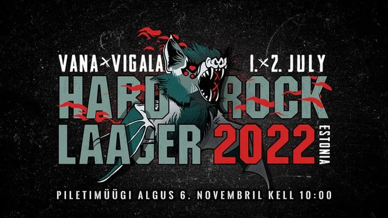 Hard Rock Laager 2022 toimub 1.–2. juulil 2022.
