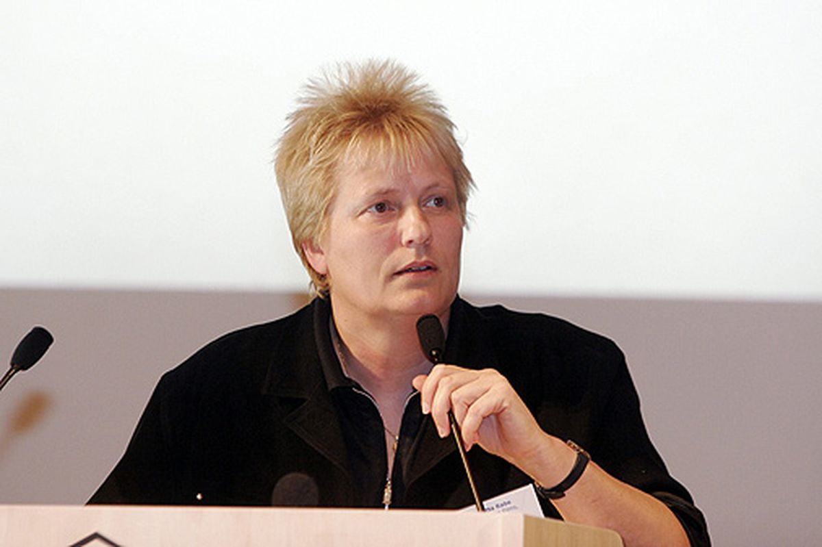 Немецкая журналистка Ютта Рабе
