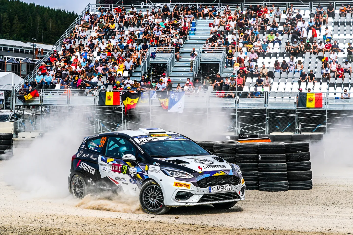 Robert Virves M-Spordi Ford Fiestaga.