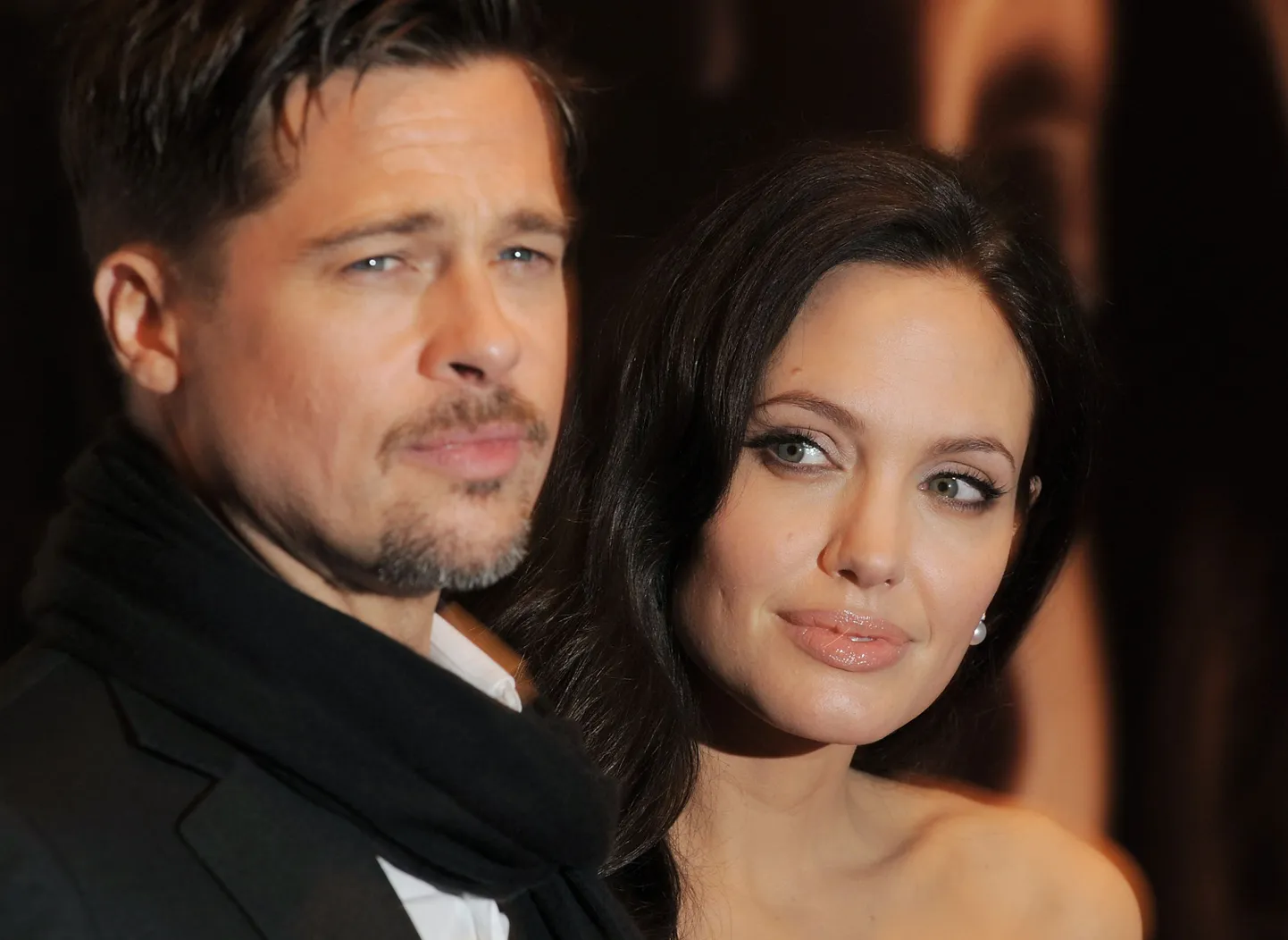 Brad Pitt ja Angelina Jolie.
