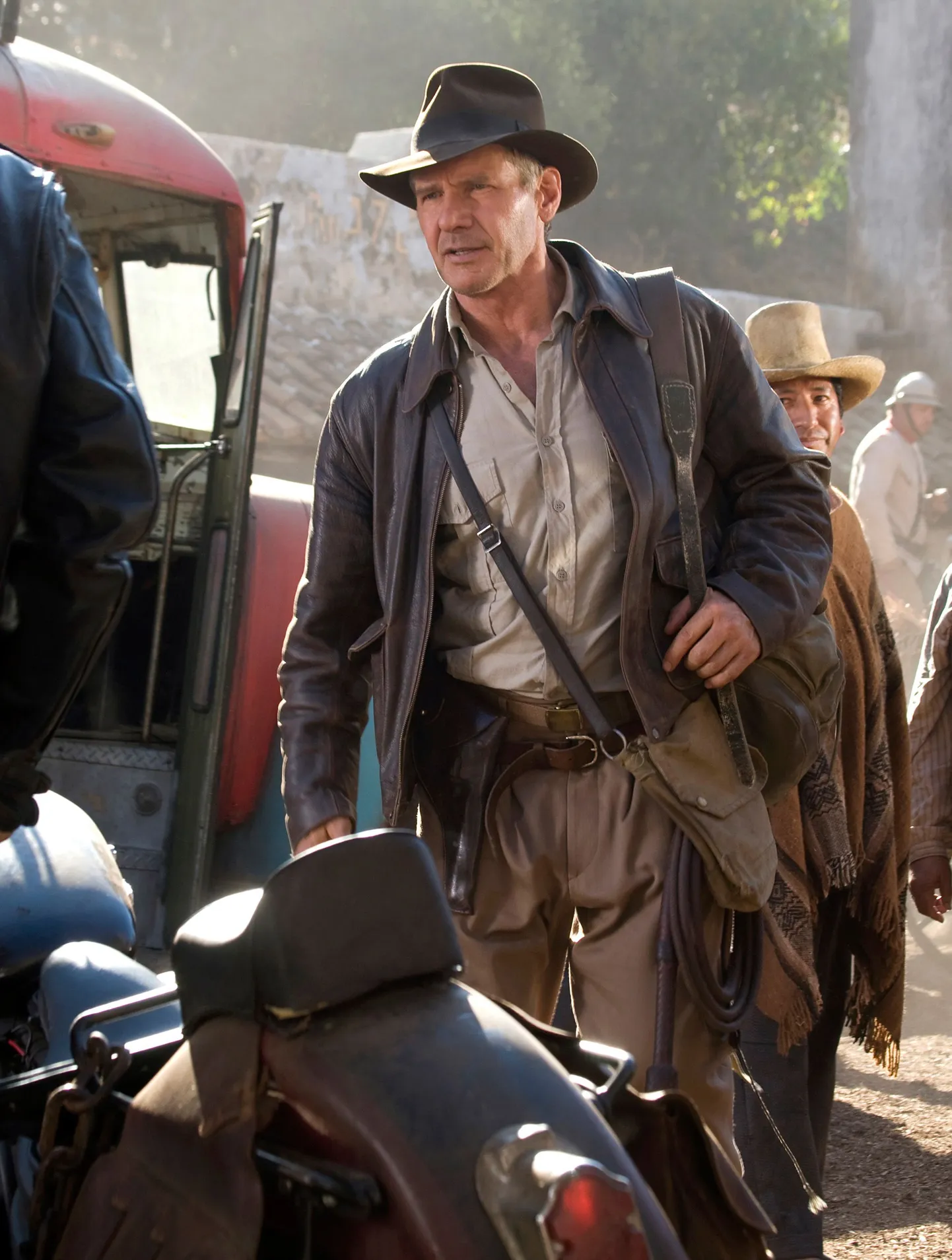 Harrison Ford Indiana Jonesina filmis «Indiana Jones and the Kingdom of the Crystal Skull»
