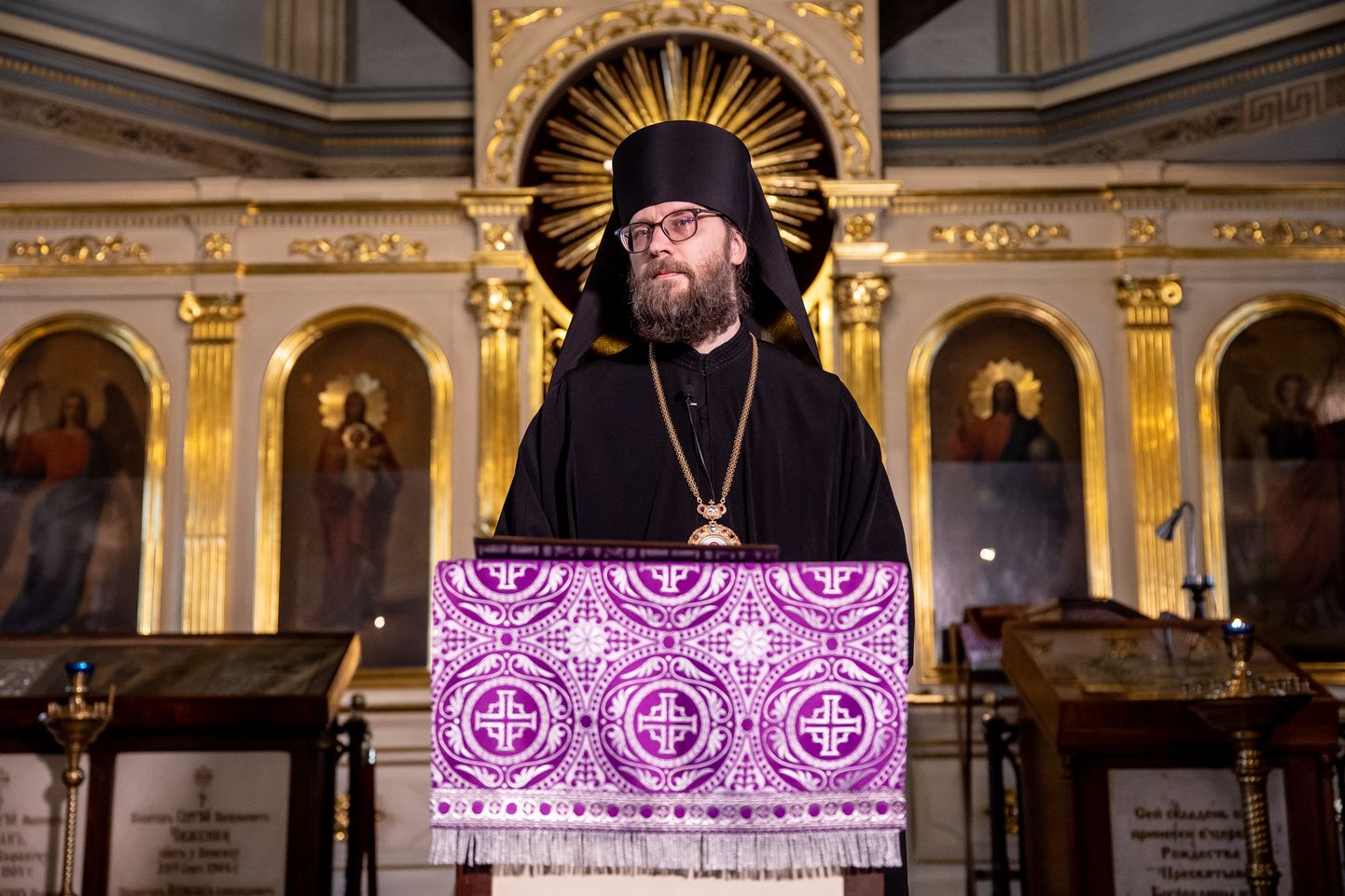 Bishop Daniel of Tartu of the Estonian Orthodox Church of the Moscow Patriarchate.