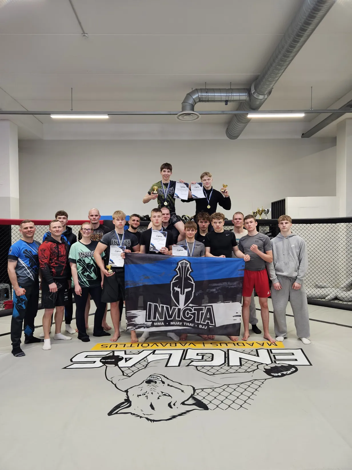 Seitse Invicta võitlejat krooniti Eesti meistriks