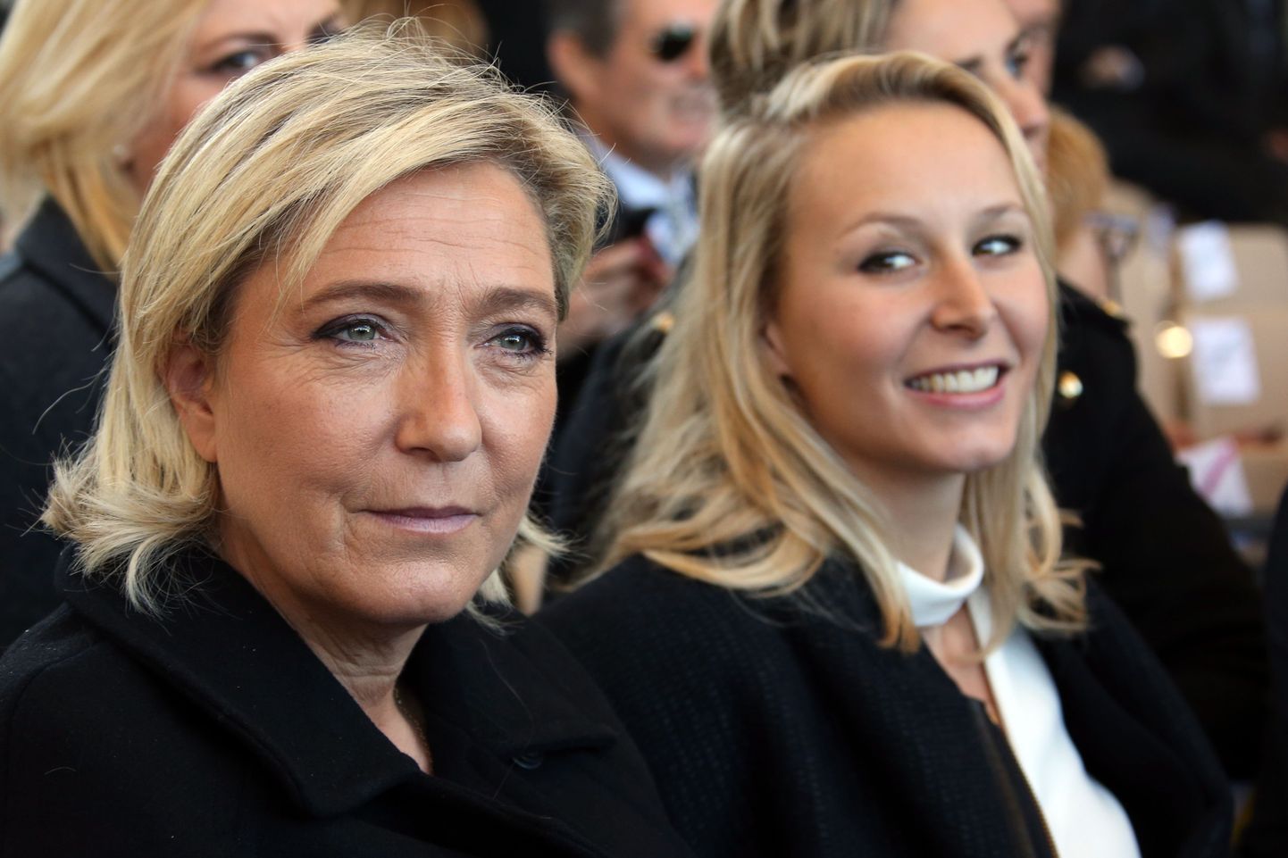 Marine Le Pen koos õetütre Marion Marechal-Le Peniga.