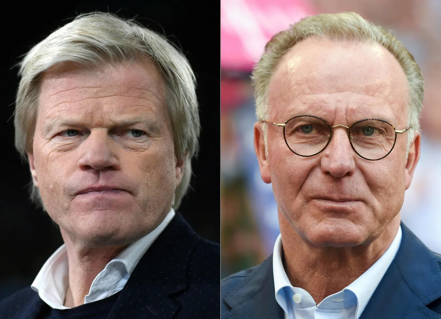 Oliver Kahn ja Karl-Heinz Rummenigge.