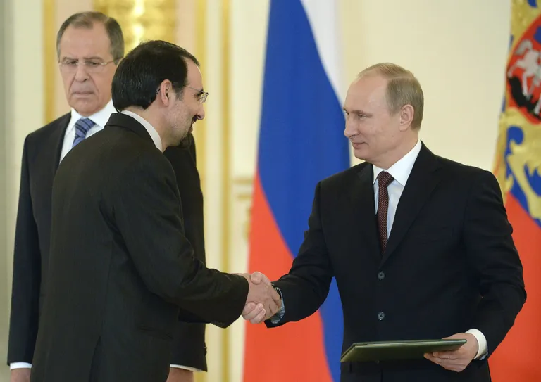 Мехди Санаи и Владимир Путин