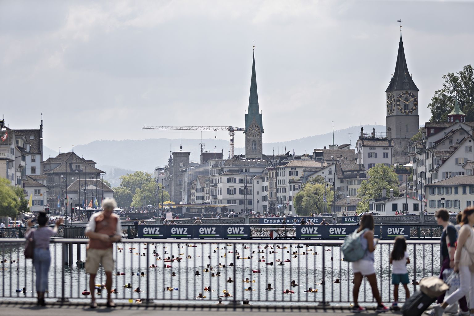 Zürichi linnavaade Šveitsis.