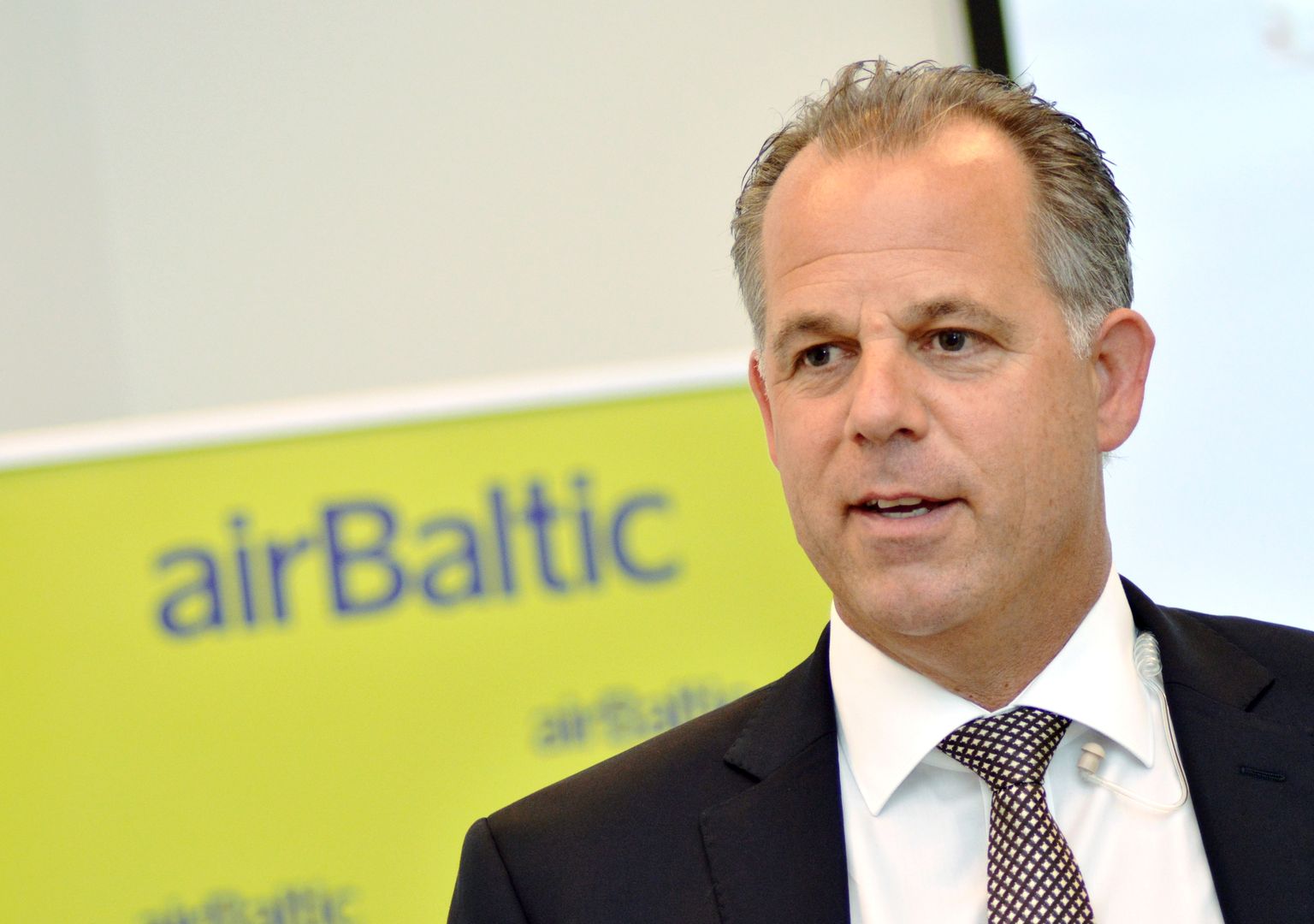 председатель правления airBaltic Мартин Гаусс