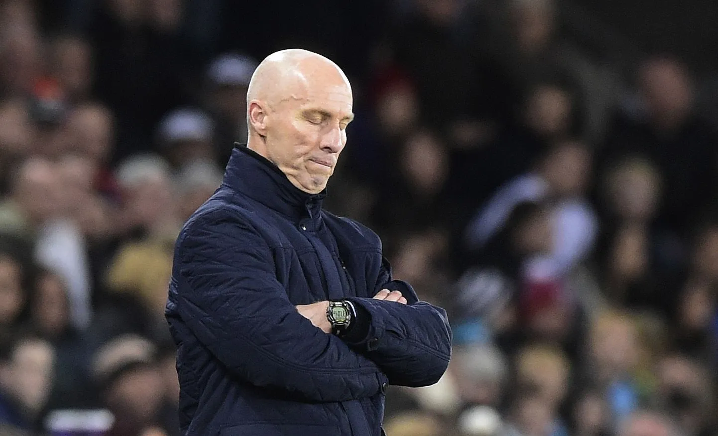 Britain Soccer Football - Swansea City v West Ham United - Premier League - Liberty Stadium - 26/12/16 Swansea City manager Bob Bradley  Reuters / Rebecca Naden Livepic EDITORIAL USE ONLY. No use with unauthorized audio, video, data, fixture lists, club/league logos or "live" services. Online in-match use limited to 45 images, no video emulation. No use in betting, games or single club/league/player publications. Please contact your account representative for further details.