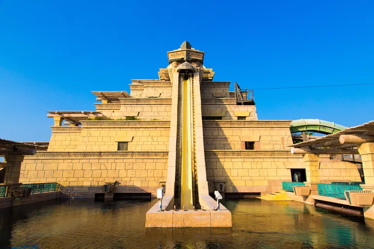 Дубайский аквапарк Aquaventure