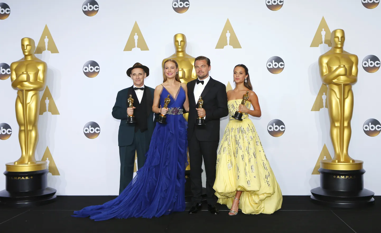 Mark Rylance, Brie Larson, Leonardo DiCaprio, Alicia Vikander