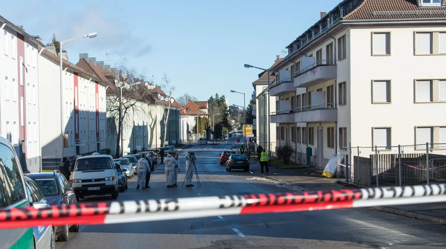 Varjupaigataotlejate majutuskeskus Lõuna-Saksamaal Villingen-Schwenningenis.