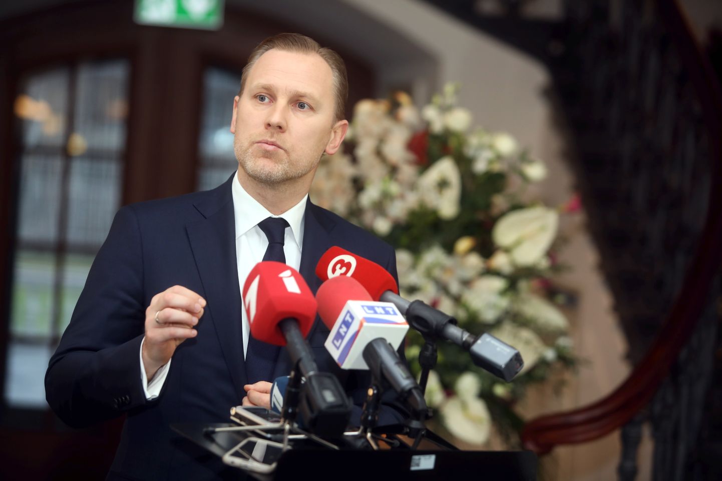 Partijas KPV LV Ministru prezidenta amata kandidāts Aldis Gobzems.