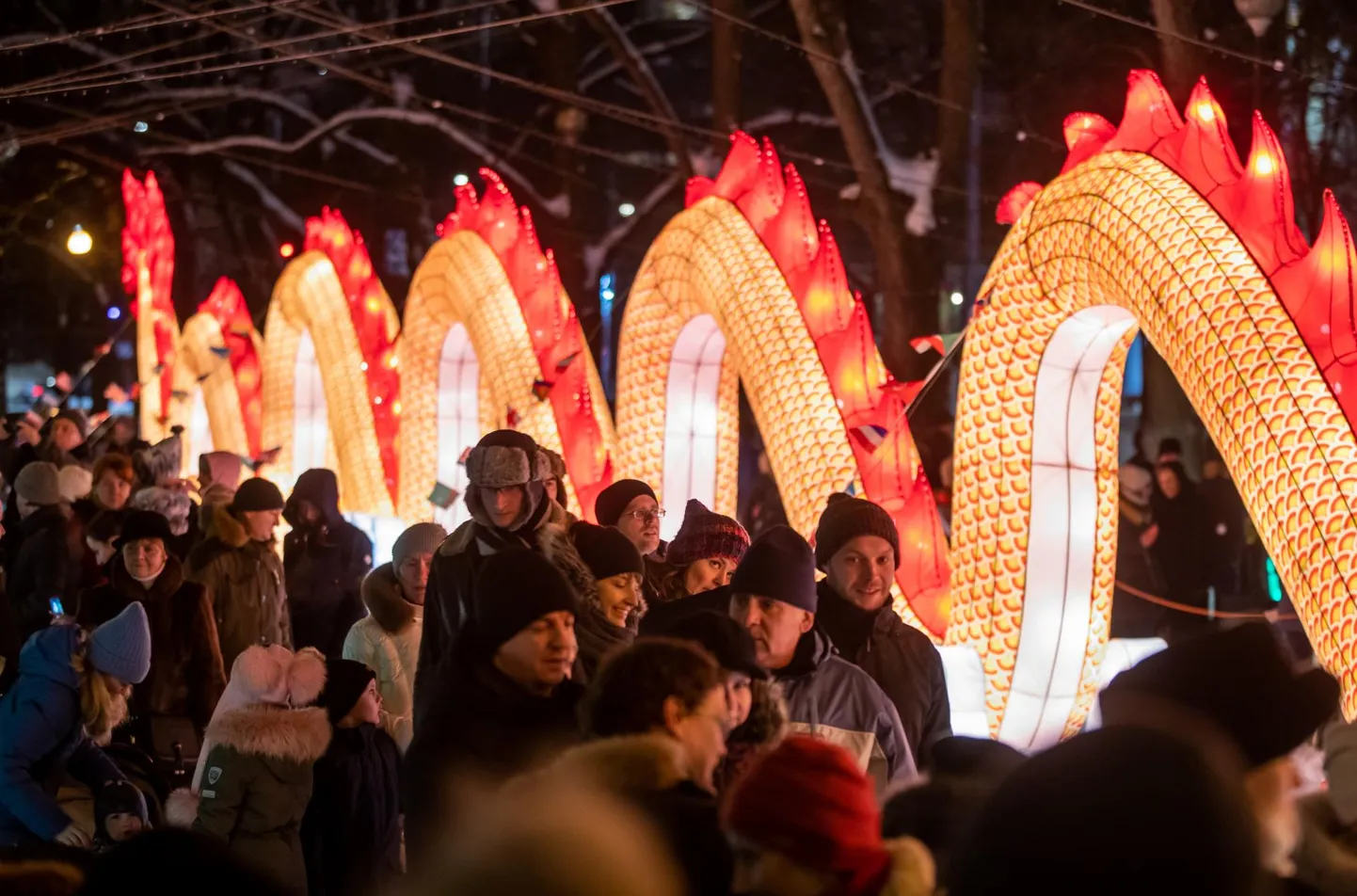 Hiina uusaasta tähistamine Tallinnas Vabaduse väljakul 02.02.2019.