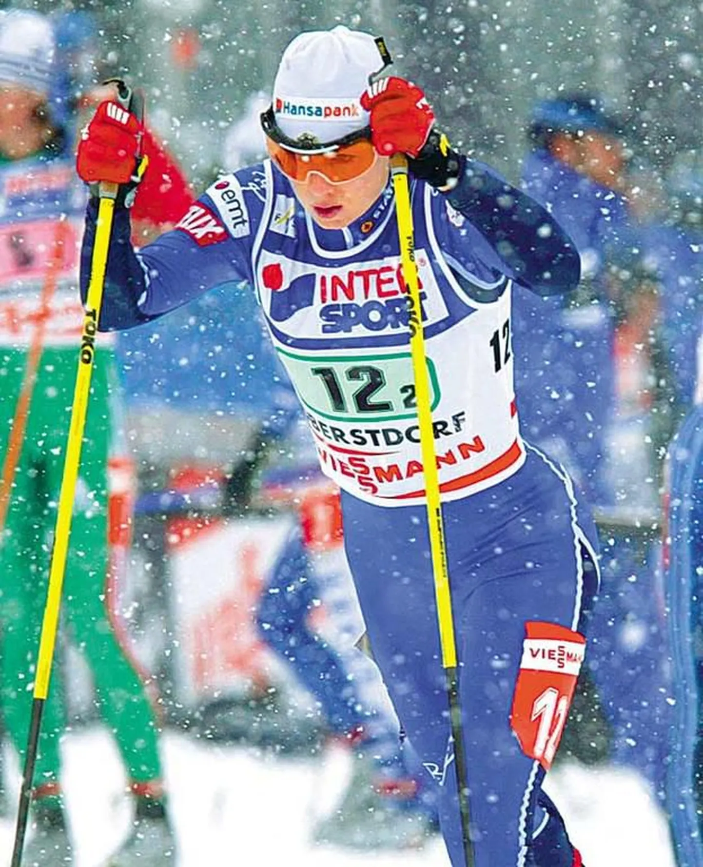 Kristina migun tundis eilses 4x5 km teatesõidus jälle jõudu rivaalidega võidelda.
