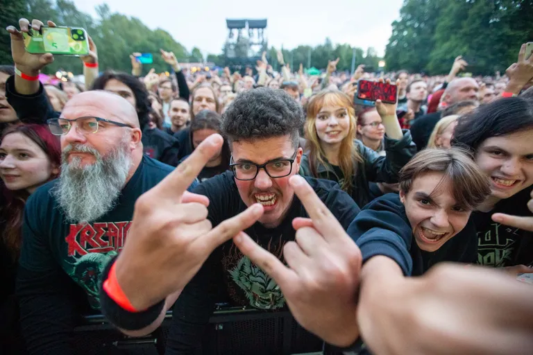 MEGADETH (US) + KREATOR (DE) + GORESOERD Tallinna lauluväljakul