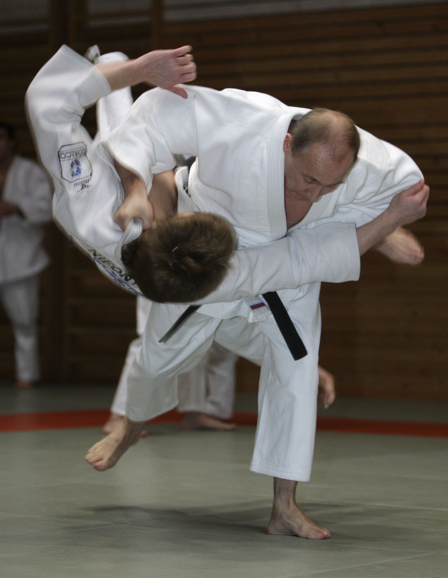 Vladimir Putin judotreeningul