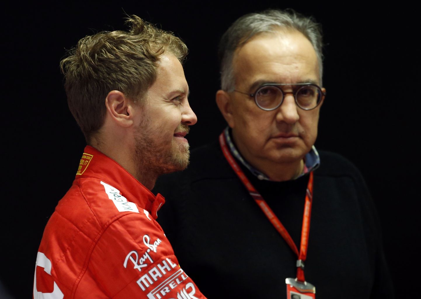 Sebastian Vettel ja Sergio Marchionne said väga hästi läbi
