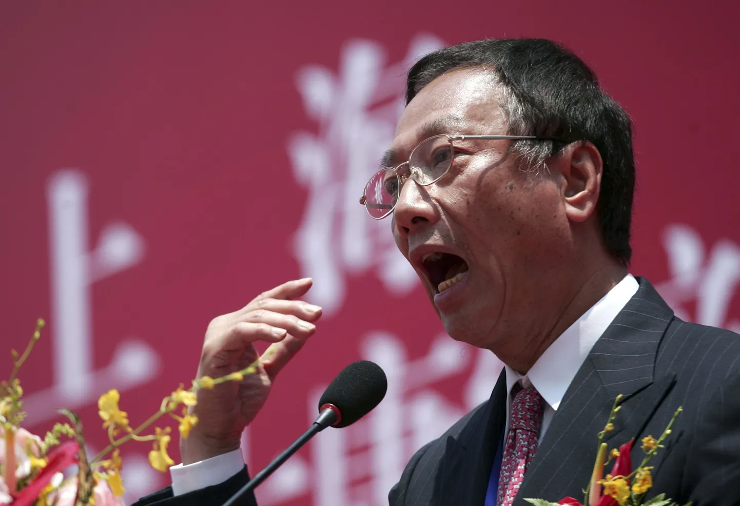 Foxconni juhatuse esimees Terry Gou.