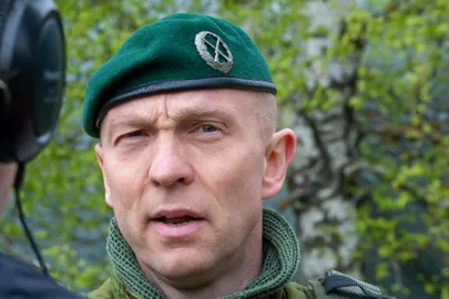 2. jalaväebrigaadi ülem kolonel Tarmo Metsa.