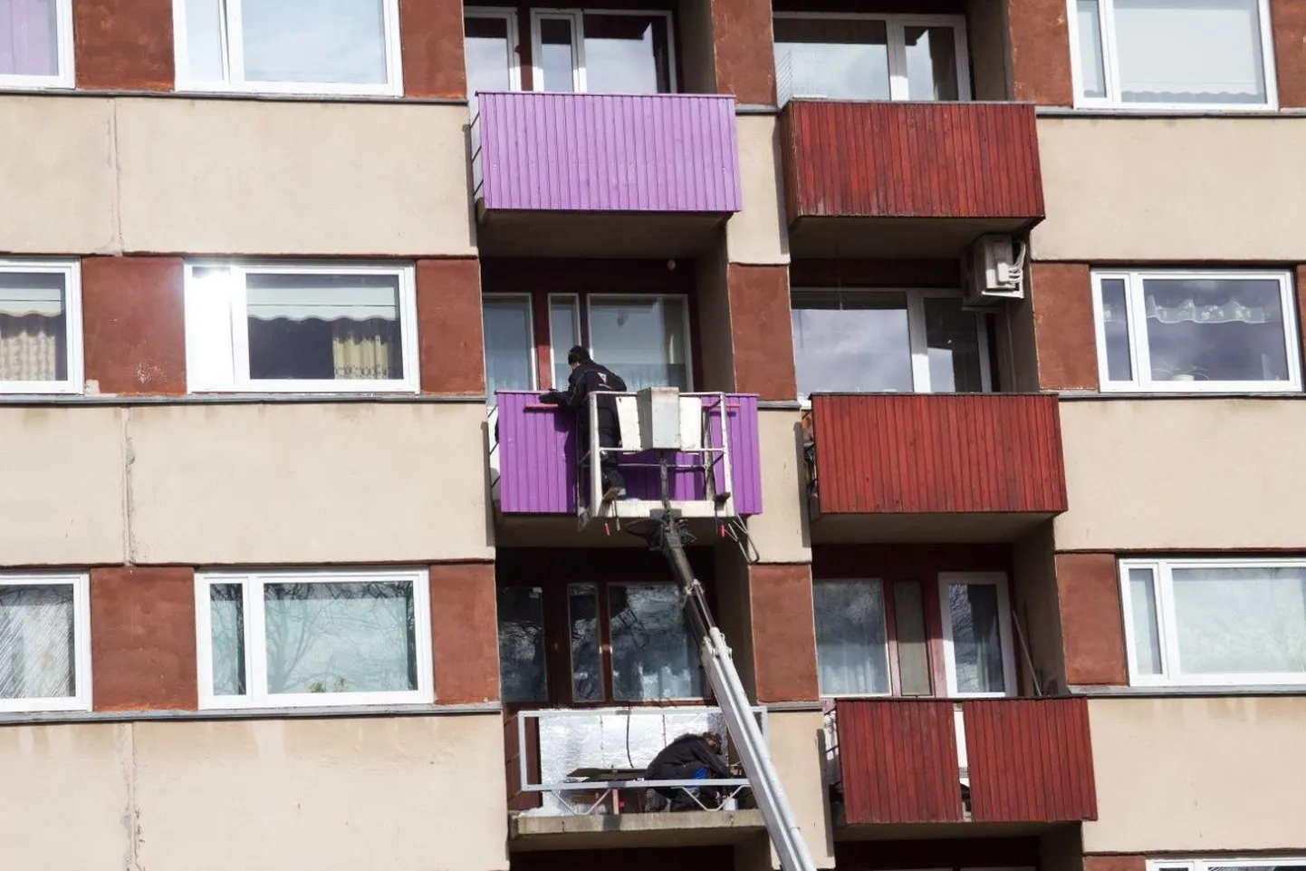 Vabaduse tänava kortermaja.