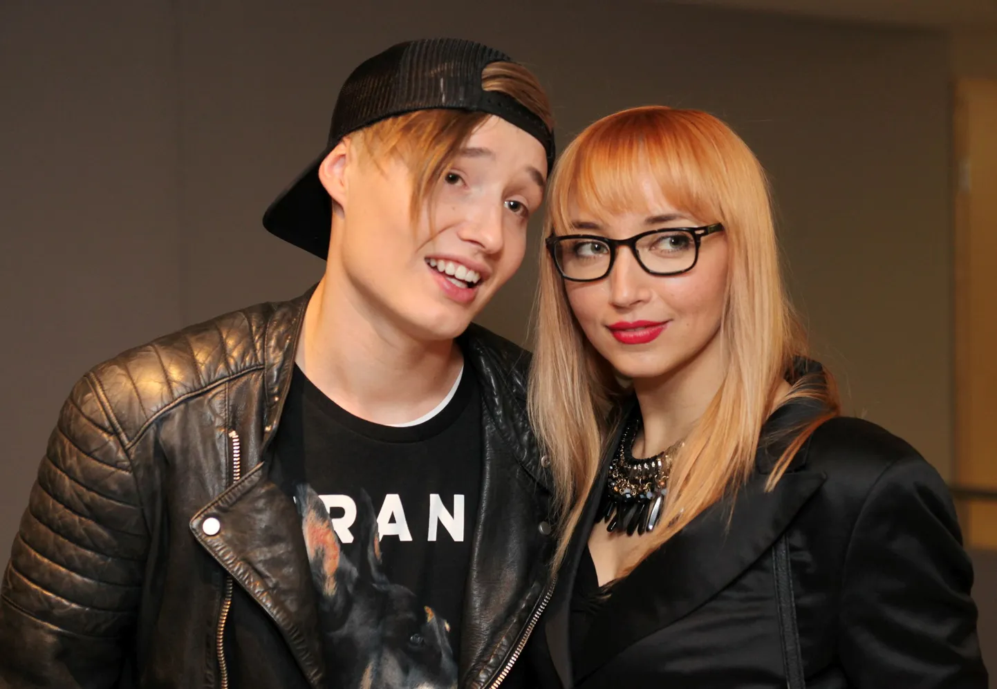 Eesti Laulu järelpidu Saku Suurhalli restoranis.
Isac Elliot; Tanja Mihhailova