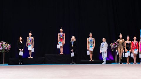 Абсолютной чемпионкой Эстонии по художественной гимнастике стала Анетте Вахер