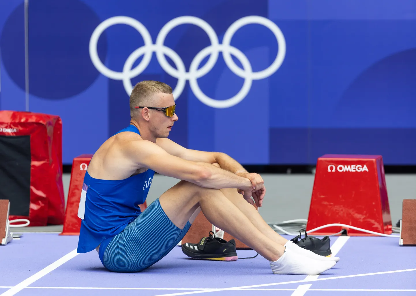 Johannes Erm Pariisi olümpial.