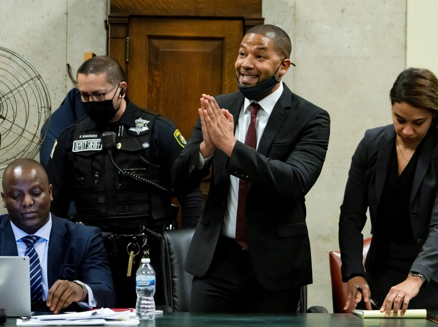 Näitleja Jussie Smollett kohtus.