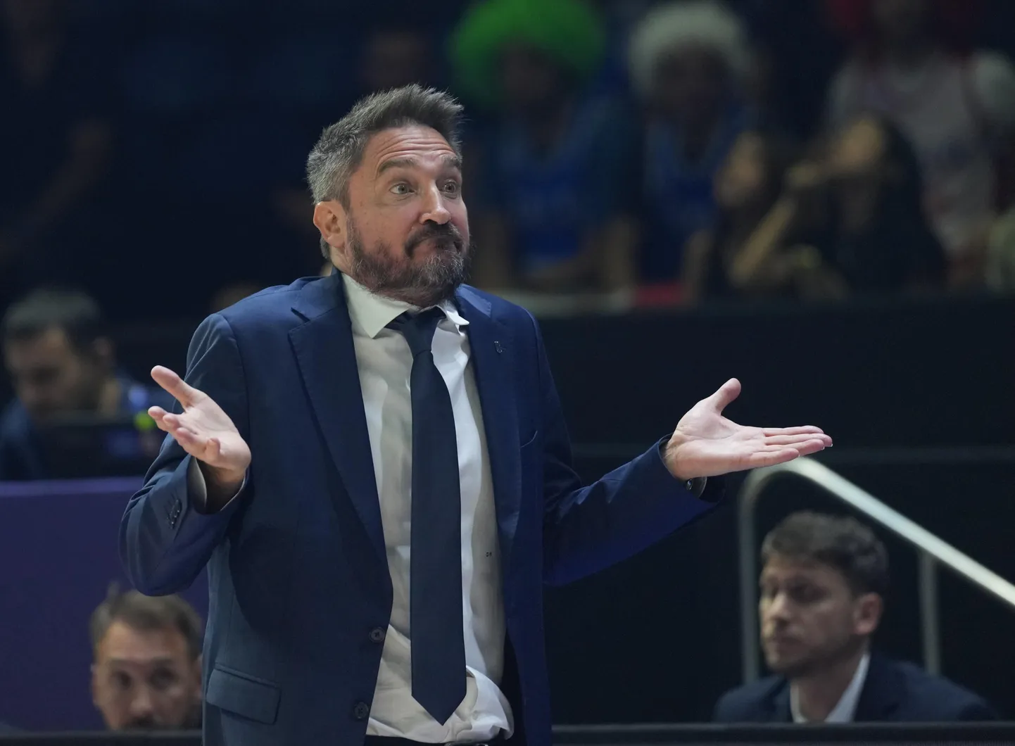 Itaalia koondise peatreener Gianmarco Pozzecco MMil.