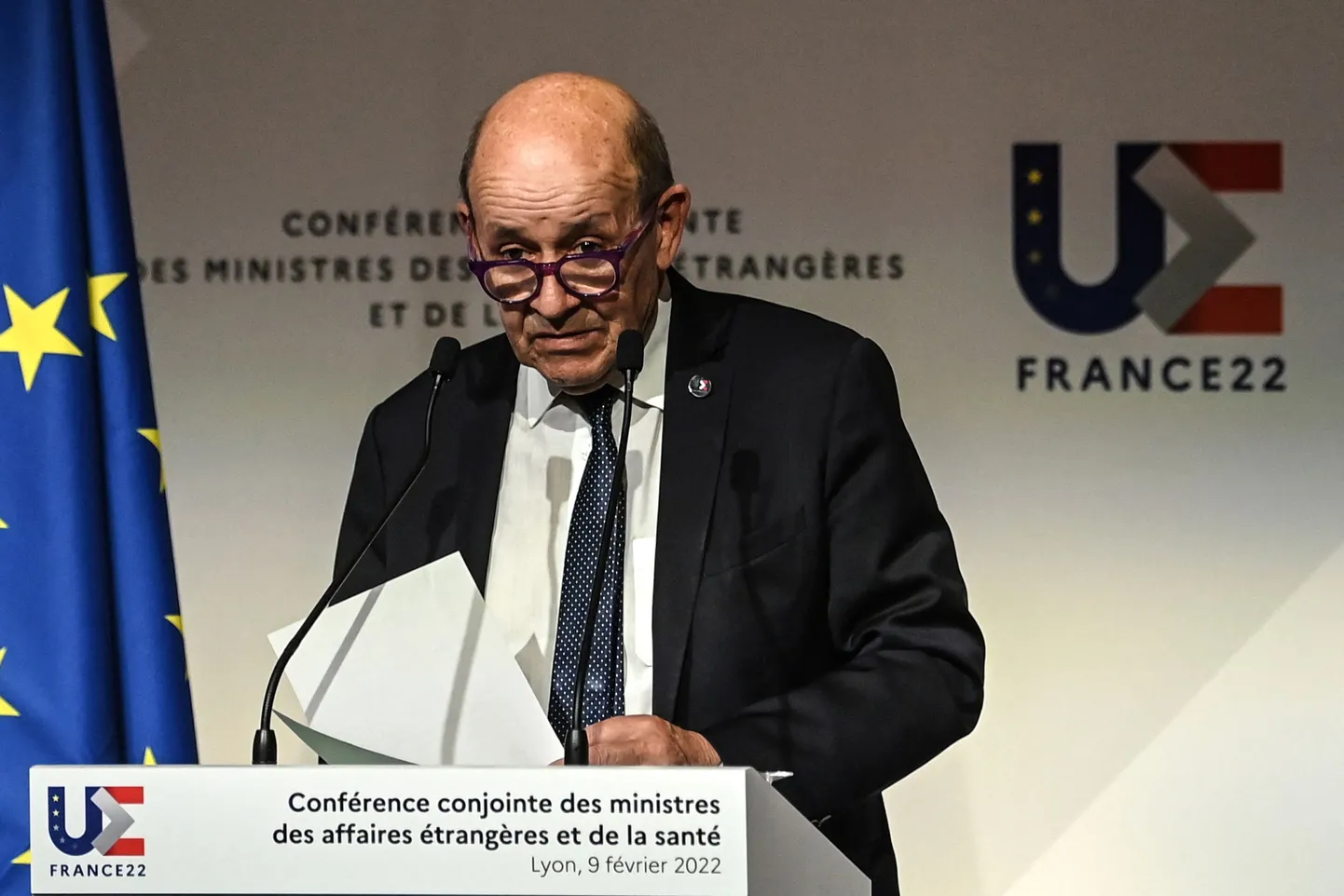 Prantsusmaa välisminister Jean-Yves Le Drian.